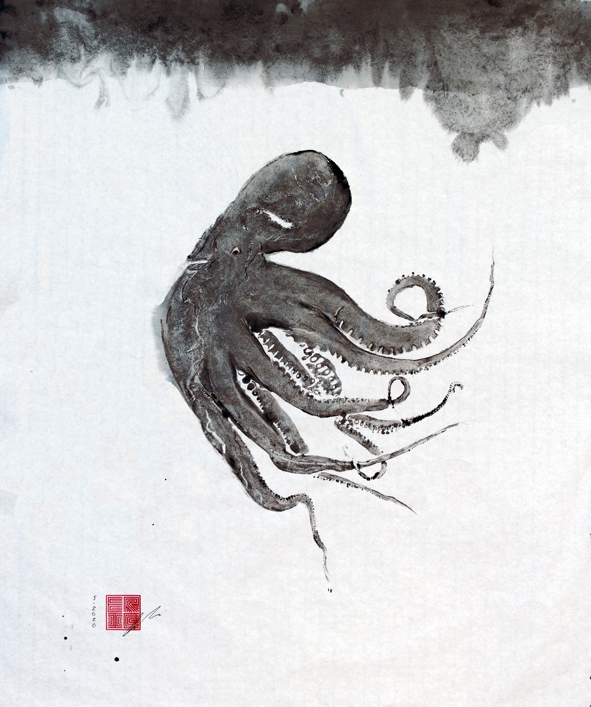 Pulpo and the tide