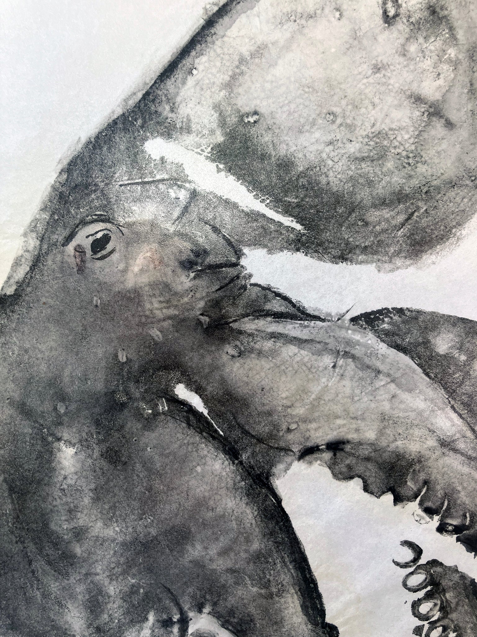 Pulpo with ink